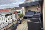 3-Raumwohnung mit Dachterrasse und Weitblick über Halle, Stellplatz, Einbauküche & dekorativen Sichtbalken! 3 zimmer