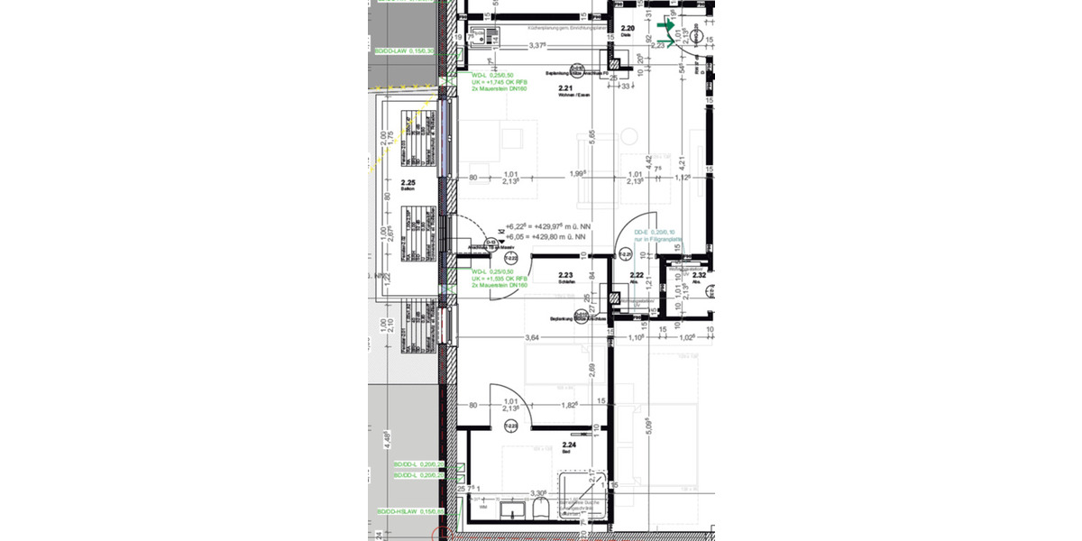 Etagenwohnung Pfaffenhofen an der Ilm - 2 Zimmer, 60 m&sup2;, 950&euro; | Angebot:24887374