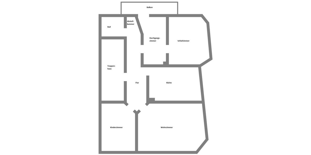3,5-Zimmer-Wohnung mit Tageslichtbad und Süd-Balkon 3 zimmer