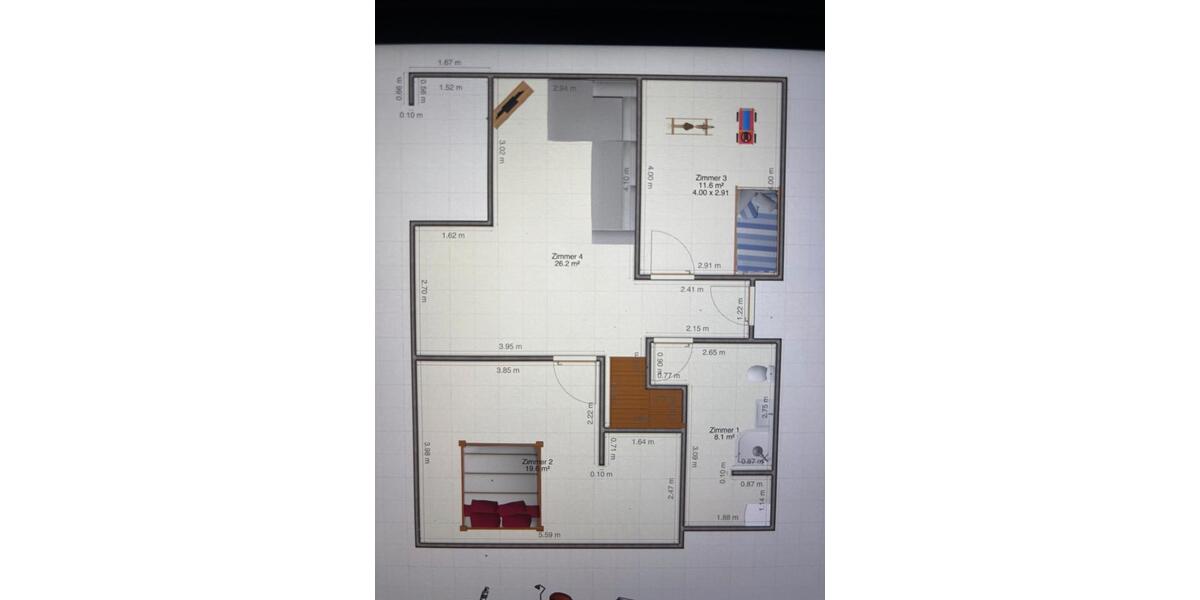 Dachgeschoßwohnung Hagen im Bremischen - 4 Zimmer, 90 m&sup2;, 1.000&euro; | Angebot:25019357