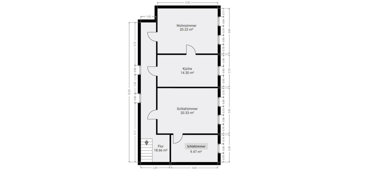Terrassenwohnung Roßleben-Wiehe Wiehe - 5 Zimmer, 450 m&sup2;, 825&euro; | Angebot:24637680