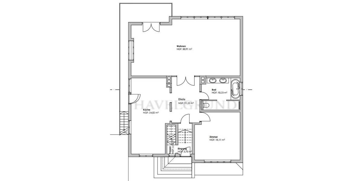 Etagenwohnung Falkensee - 6 Zimmer, 220 m&sup2;, 2.800&euro; | Angebot:26568835