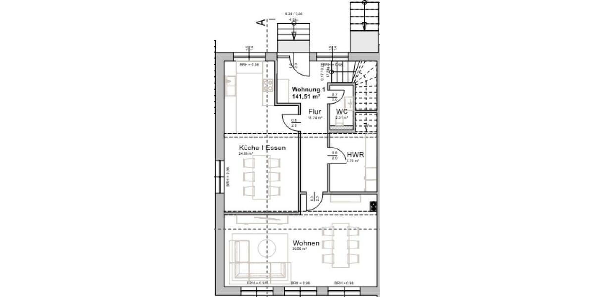 Maisonettenwohnung Lichtenfels - 4 Zimmer, 142 m&sup2;, 900&euro; | Angebot:26660245