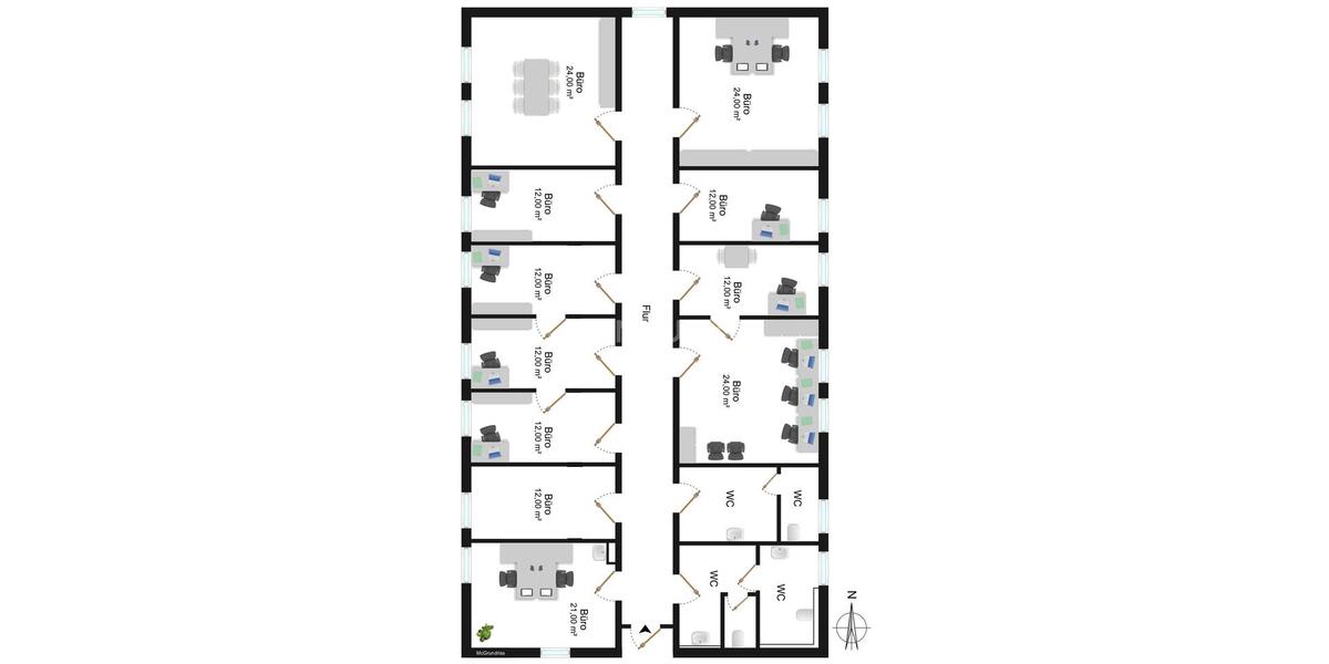 Gewerbeobjekt Gießen Anneröder Siedlung - 2.200&euro; | Angebot:26445548