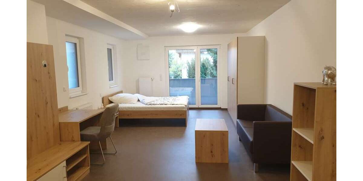 Etagenwohnung Ingolstadt Piusviertel - 1 Zimmer, 39 m&sup2;, 640&euro; | Angebot:26906714