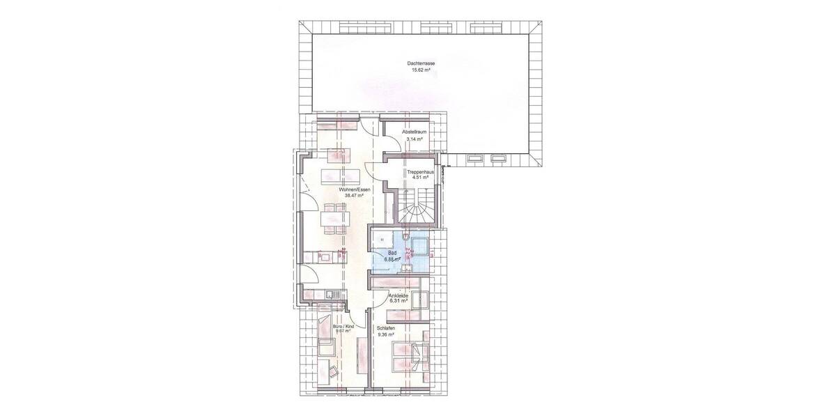Etagenwohnung Lehrte Hämelerwald - 3 Zimmer, 89 m&sup2;, 1.118&euro; | Angebot:25927508