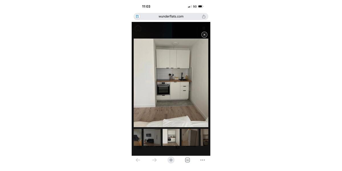 Etagenwohnung Düsseldorf Stadtbezirk 7 - 1 Zimmer, 26 m&sup2;, 900&euro; | Angebot:26058850