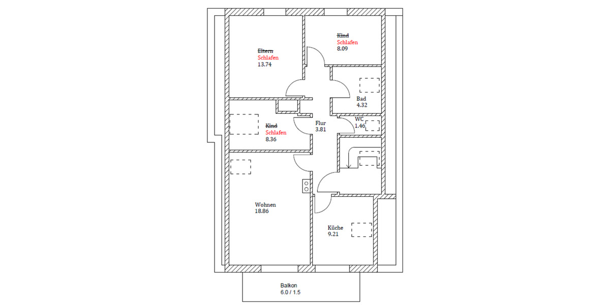 Wohnen auf Zeit Biberbach - 4 Zimmer, 60&euro; | Angebot:22865107