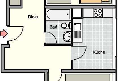 Wohnung Kreuztal - 3 Zimmer, 79 m&sup2;, 359&euro; | Angebot:26750252