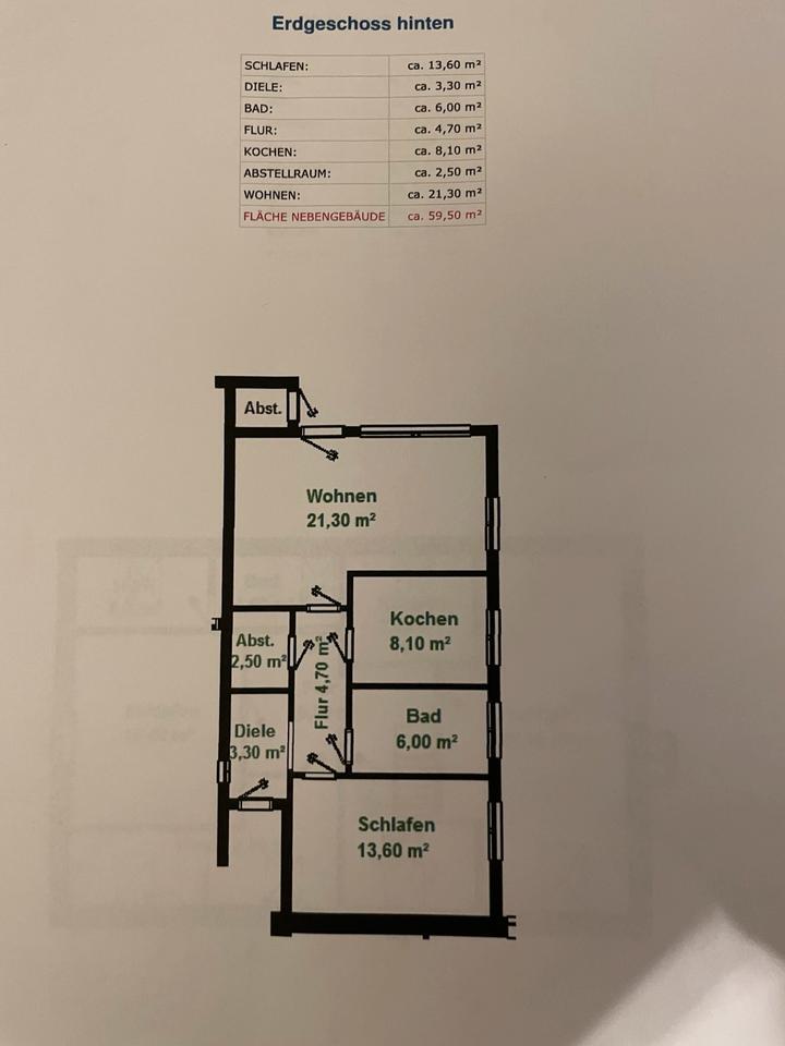 Gemütliche 2-Zimmer-Wohnung mit Terrasse, Garten & Stellplatz zimmer