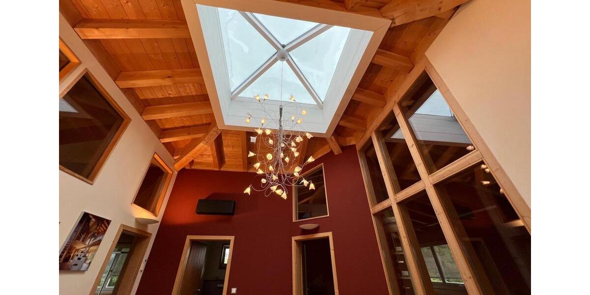 Büro Gewerbe Studio Atelier Praxis Office Holzhaus Bergblick EBK zimmer