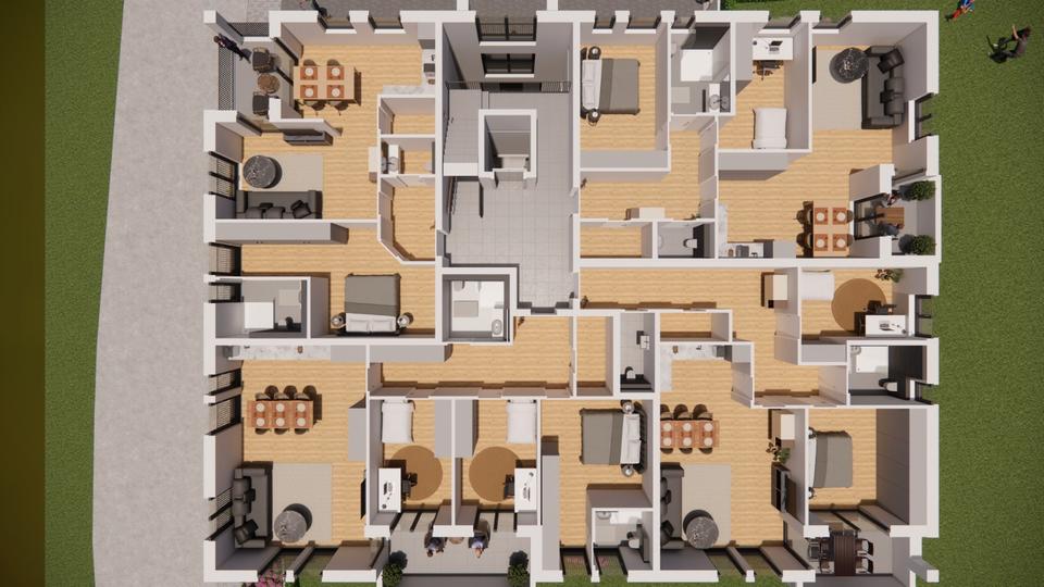 Etagenwohnung Duisburg Walsum - 2 Zimmer, 76 m&sup2;, 1.179&euro; | Angebot:26620791