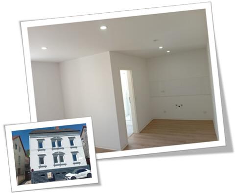 Erdgeschoßwohnung Schiffweiler - 1 Zimmer, 40 m&sup2;, 475&euro; | Angebot:26406809