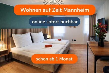 Wohnen auf Zeit Mannheim - 1 Zimmer, 23 m&sup2;, 1.079&euro; | Angebot:24600398