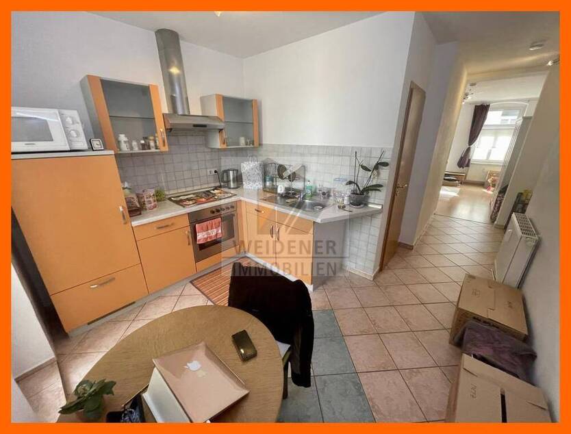 Tolle 1,5 Raum-Wohnung mit Balkon in Gera-Untermhaus