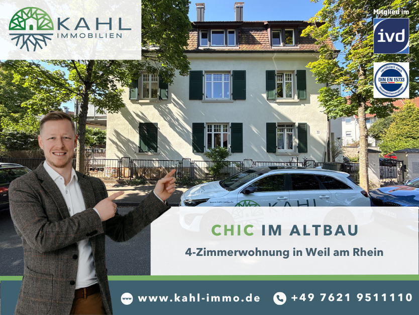 Modernisierte AltbauWohnung in Weil am Rhein