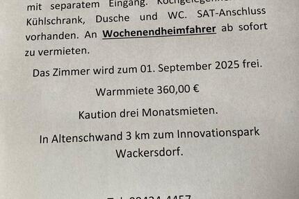 1-Zimmerappartment