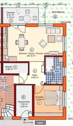 Erdgeschoßwohnung Frankenberg (Eder) - 2 Zimmer, 63 m&sup2;, 820&euro; | Angebot:25742281