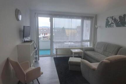 Möbliertes 1-Zimmer-Apartment mit Balkon – Zeitmiete 1 zimmer
