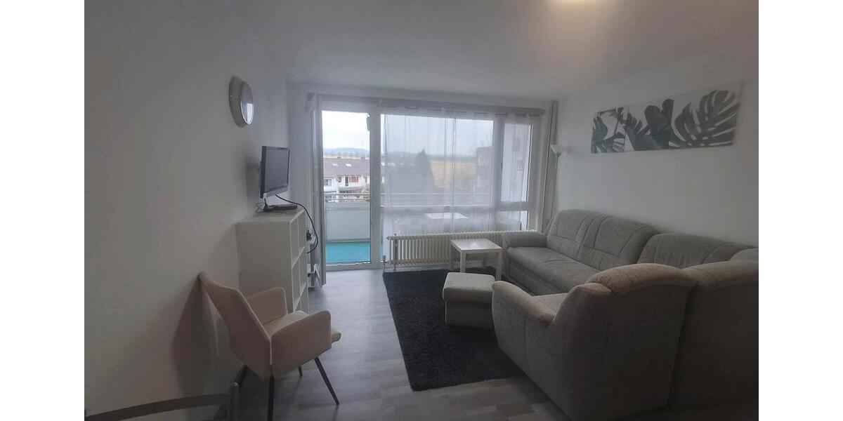 Möbliertes 1-Zimmer-Apartment mit Balkon – Zeitmiete 1 zimmer