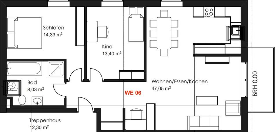 Dachgeschoßwohnung Gelnhausen - 4 Zimmer, 86 m&sup2;, 1.090&euro; | Angebot:26143628