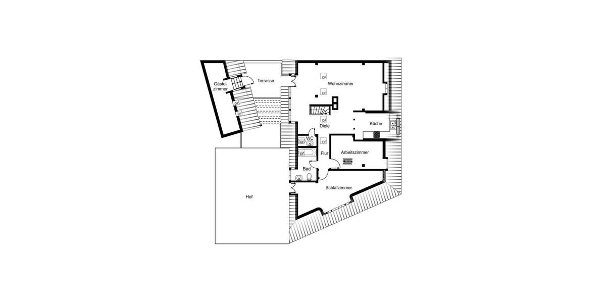 Etagenwohnung Potsdam Nördliche Innenstadt - 4 Zimmer, 124 m&sup2;, 2.240&euro; | Angebot:25916630