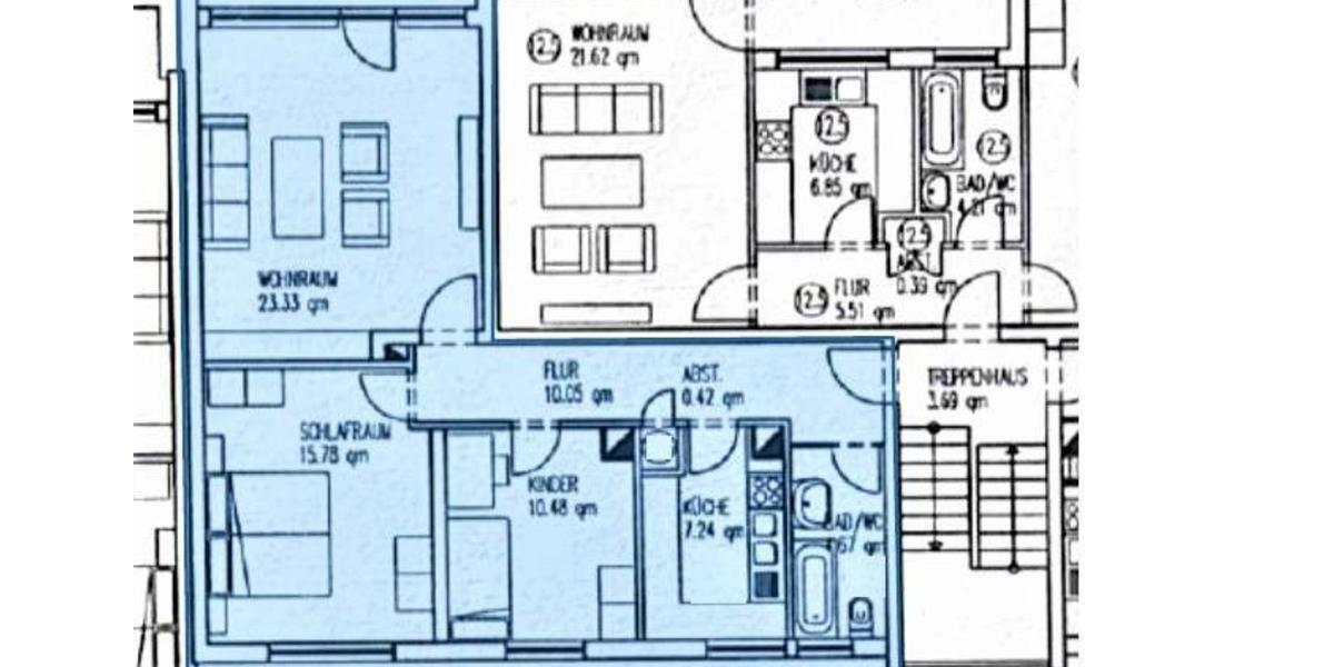 3-Zimmer-EG-Wohnung mit BalkonTerasse & Garten in Aarbergen 3 zimmer