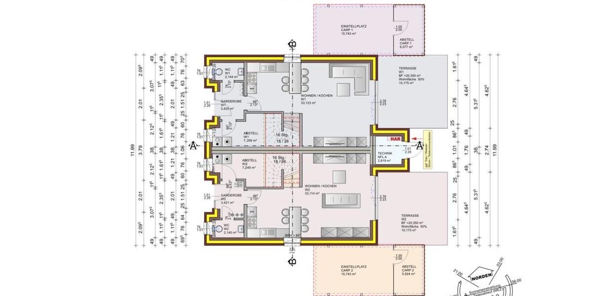 Doppelhaushälfte Großenkneten - 3 Zimmer, 90 m&sup2;, 990&euro; | Angebot:26475040