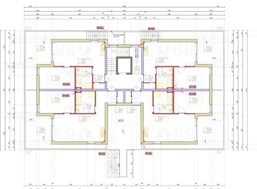 2-3 Zimmer NeubauWohnungen 63 - 90 qm zu Vermieten ab 1.1.2026