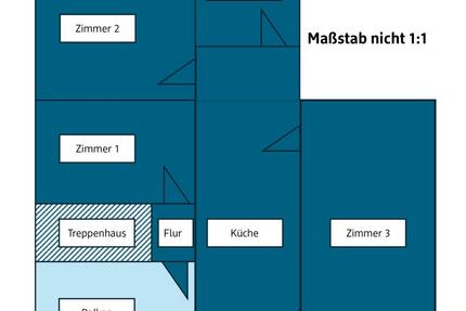Wohnung Ottrau - 3 Zimmer, 90 m&sup2;, 850&euro; | Angebot:26228118
