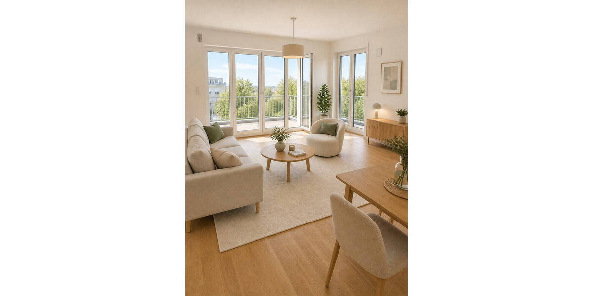 Etagenwohnung Darmstadt - 2 Zimmer, 65 m&sup2;, 1.230&euro; | Angebot:26814656