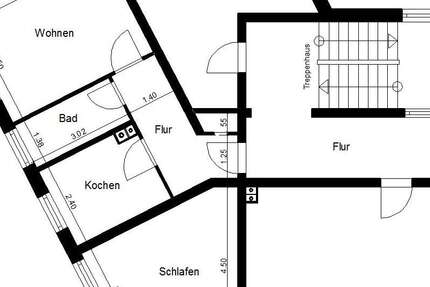 Wohnung Nordhausen Nordhausen Ost - 2 Zimmer, 48 m&sup2;, 324&euro; | Angebot:27462885