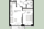 Etagenwohnung Pinneberg - 2 Zimmer, 60 m&sup2;, 1.249&euro; | Angebot:26260902