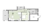 Terrassenwohnung Erkner - 2 Zimmer, 66 m&sup2;, 1.155&euro; | Angebot:26296515