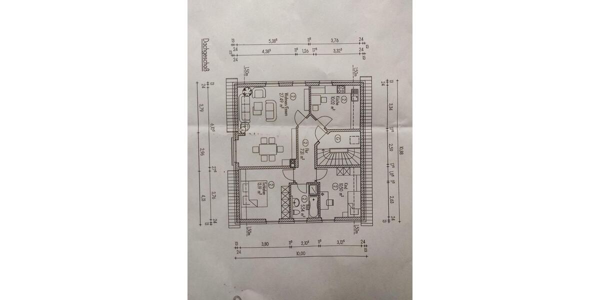 Etagenwohnung Herrieden - 3.5 Zimmer, 72 m&sup2;, 720&euro; | Angebot:25768003