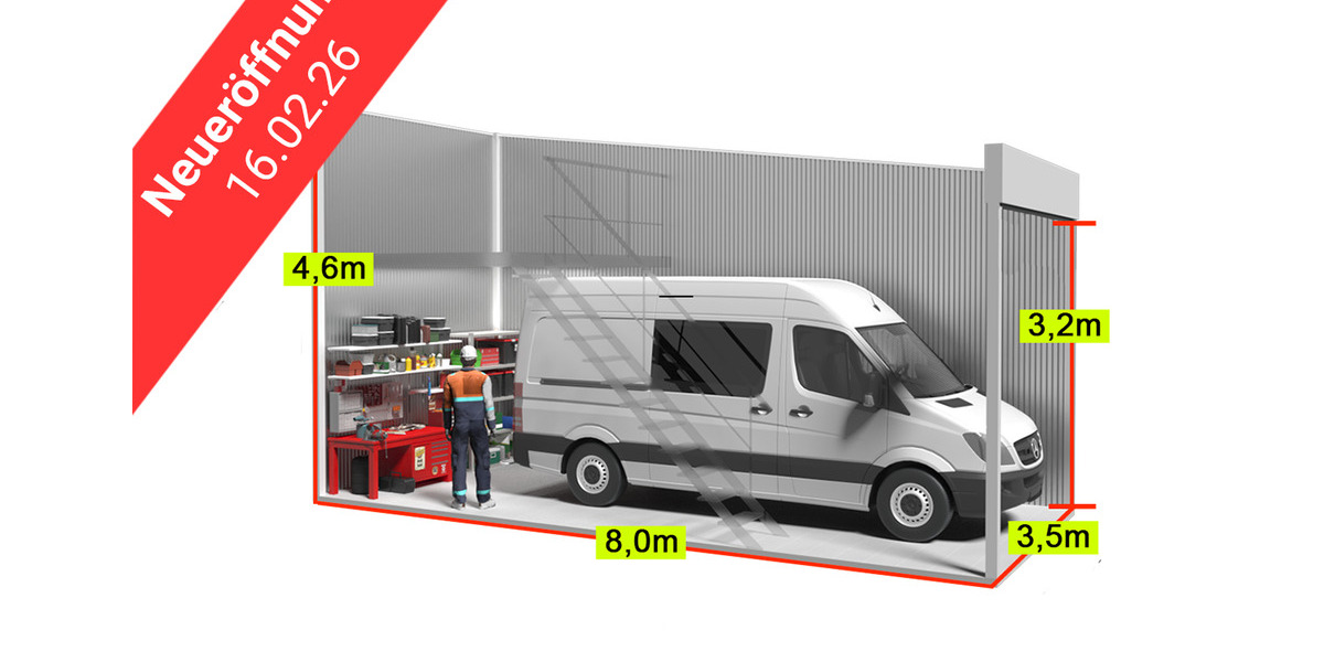 28-56 m² Lager & Garagen | Sicher, trocken, ohne Mindestmietdauer | Neu in Malsch Sofort verfügbar zimmer
