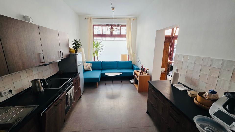 Erdgeschoßwohnung Berlin Charlottenburg-Wilmersdorf - 3 Zimmer, 90 m&sup2;, 800&euro; | Angebot:26042155