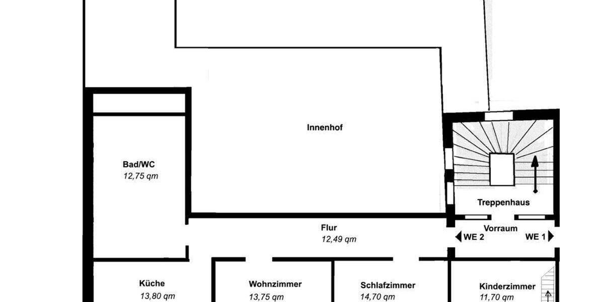 Herzlich willkommen in Deiner gemütlichen Dachgeschoss- Wohnung im Herzen von Altenburg.. 2 zimmer