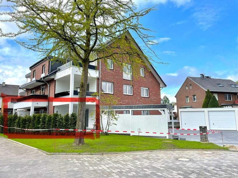Moderne 3Z Erdgeschoss Whg, mit 2 SW Terassen in Borgholzhausen