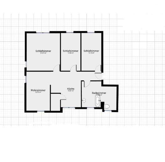 Etagenwohnung Bad Brückenau Römershag - 4 Zimmer, 101 m&sup2;, 695&euro; | Angebot:26319653