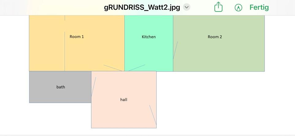 Dachgeschoßwohnung Hennigsdorf - 2 Zimmer, 70 m&sup2;, 1.190&euro; | Angebot:24826666