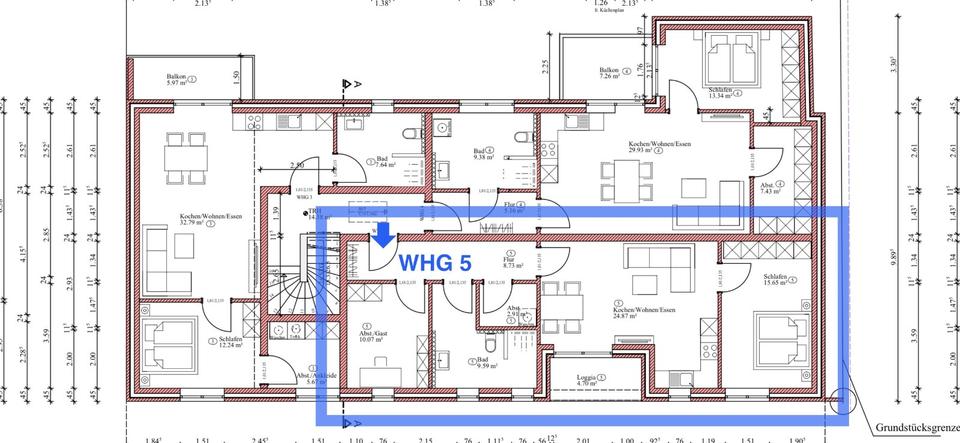 Etagenwohnung Löningen - 3 Zimmer, 75 m&sup2;, 750&euro; | Angebot:25756579
