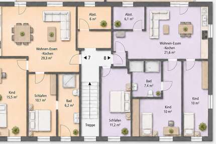 Wohnung Luhden - 3 Zimmer, 74 m&sup2;, 503&euro; | Angebot:27219598