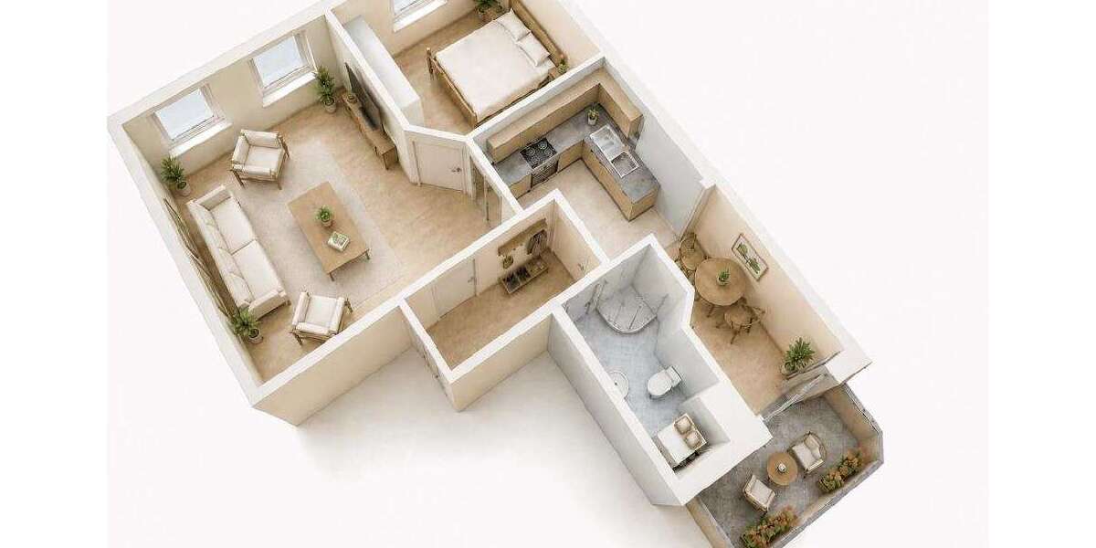 Etagenwohnung Stendal - 2 Zimmer, 51 m&sup2;, 438&euro; | Angebot:27232406