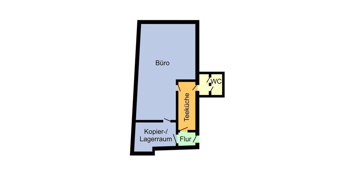 Gewerbeobjekt Bautzen - 2 Zimmer, 67 m&sup2;, 300&euro; | Angebot:25709238