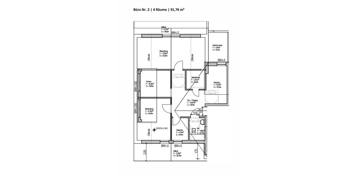 Etagenwohnung Bad Soden-Salmünster Salmünster - 2 Zimmer, 56 m&sup2;, 785&euro; | Angebot:26013343