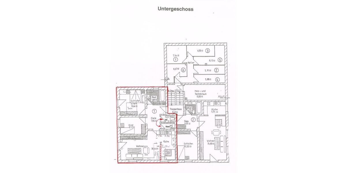 Erdgeschoßwohnung Regen - 3 Zimmer, 70 m&sup2;, 620&euro; | Angebot:26586609