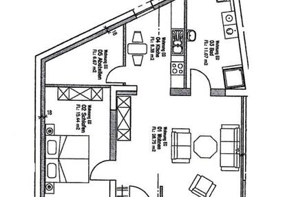 Wohnung Zeven - 2.5 Zimmer, 72 m&sup2;, 710&euro; | Angebot:26705855