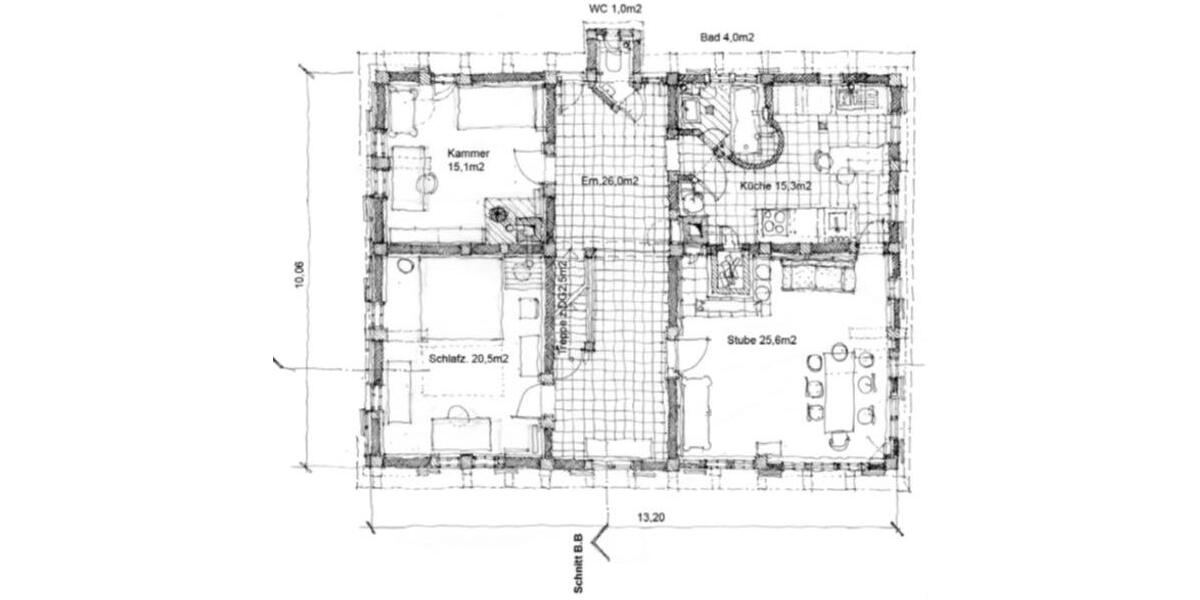 Etagenwohnung Tannheim - 3.5 Zimmer, 110 m&sup2;, 990&euro; | Angebot:25944172