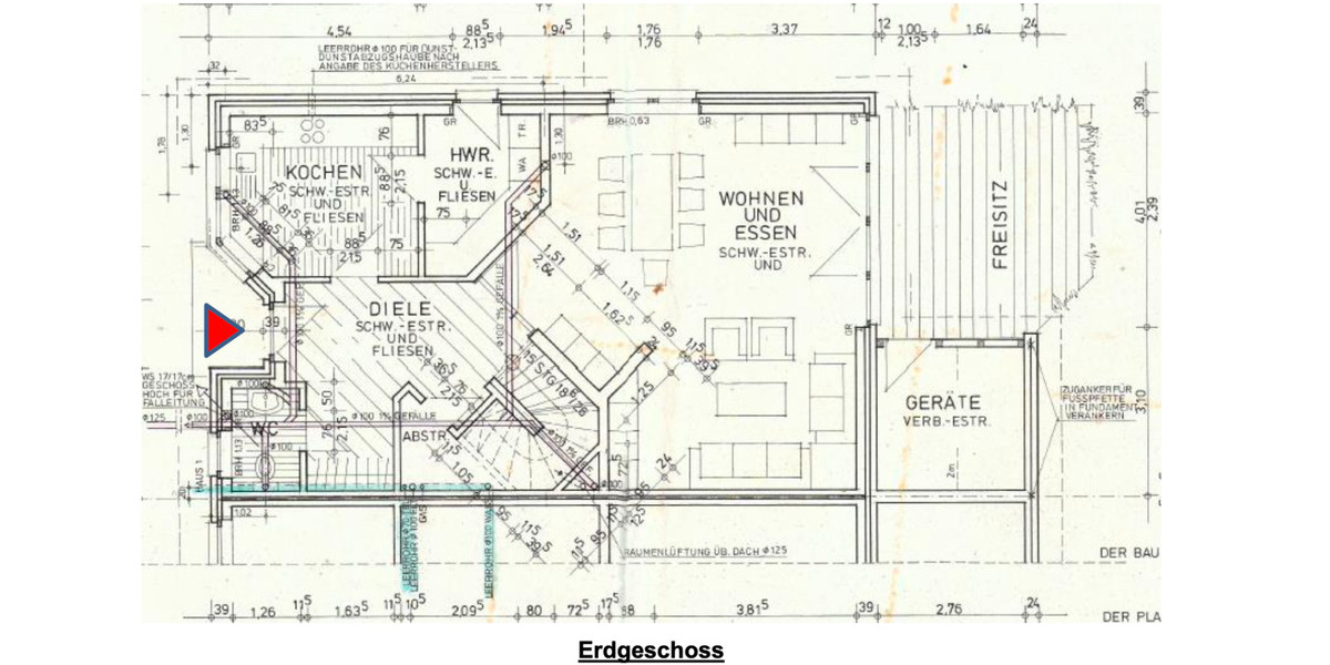 Moderne Doppelhaushälfte in Schwarme mit viel Platz & Garten 5 zimmer